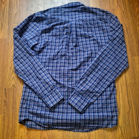 Fox Men's Plaid Button-Down Long Sleeve Shirt Size M - Classic Casual Style A78 - Picture 8 of 12